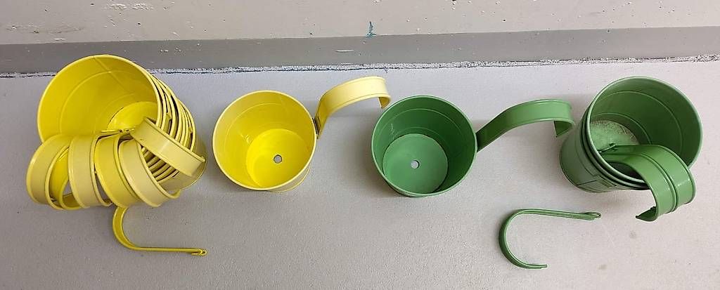 Vasi per fiori: Blumentöpfe aus Metall – Usato da Zürich venduto da kba_579s 1