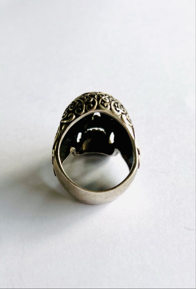 Anelli: Silberring 925er Totenkopf Ringgrösse 58 – Usato da Emmenbrücke venduto da mel_7lqf 3