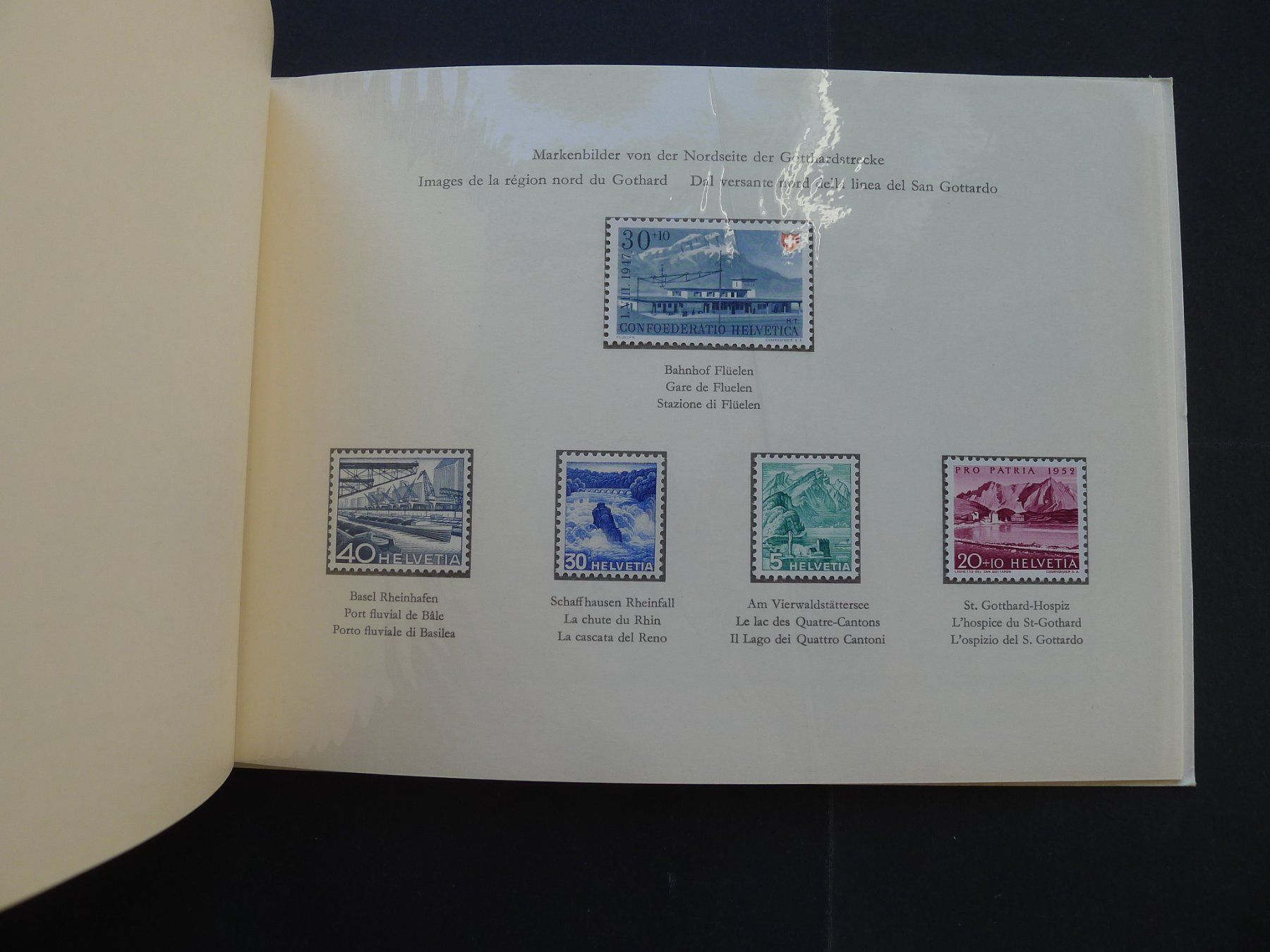 Tutti i francobolli: 1957  PTT Geschenk Heft ab Fr. 1.- – Usato da Dagmersellen venduto da wyss1982 5