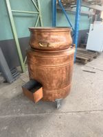 Waschkessel aus Kupfer als Deko Objekt
