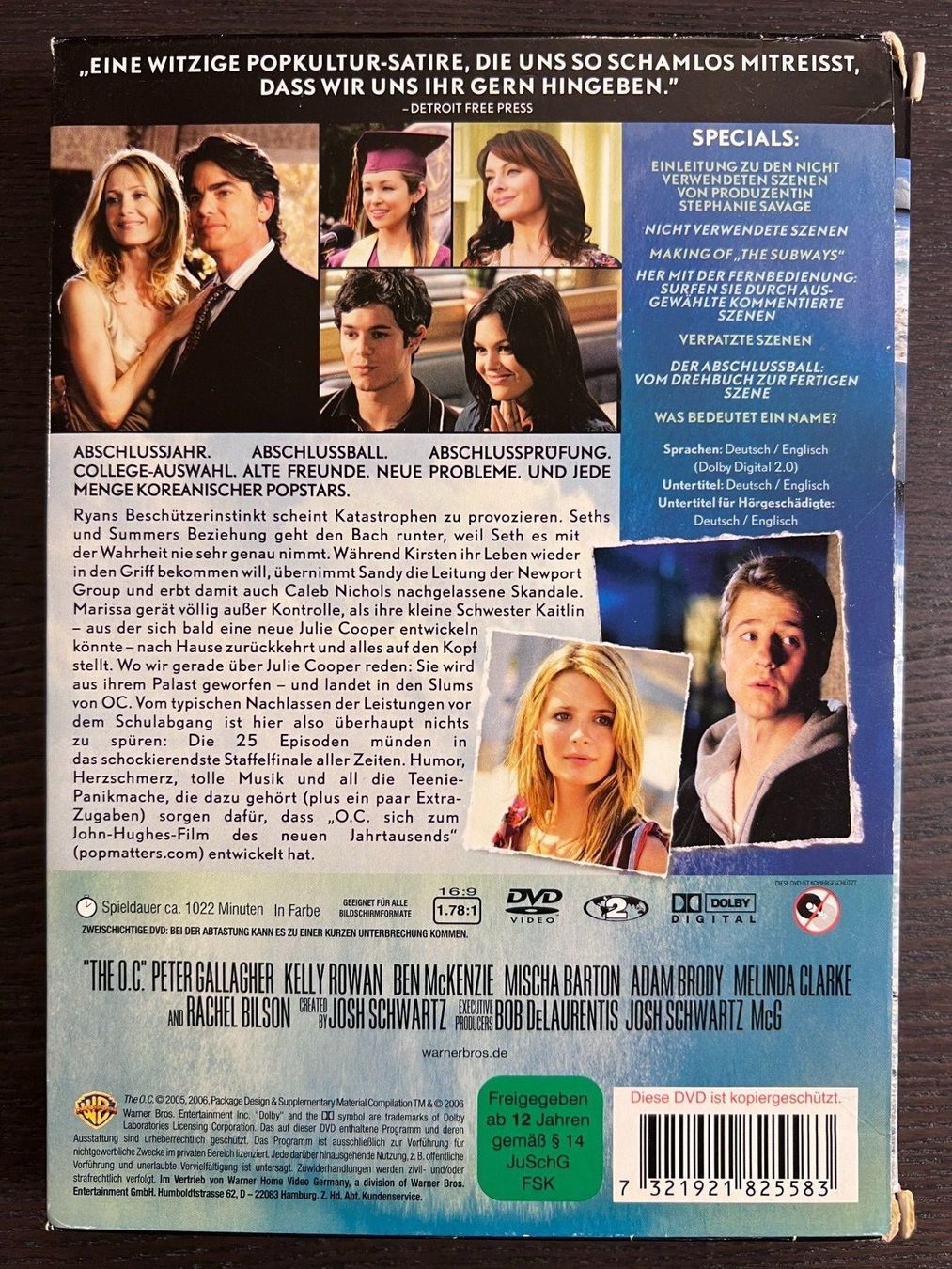 Tutti i DVDs: OC California - Staffel 3 – Usato da Zürich venduto da FilmFreunde 1