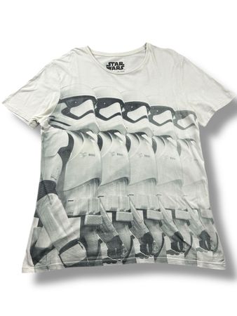 T-Shirt collection Star Wars blanc vintage  - Taille XL