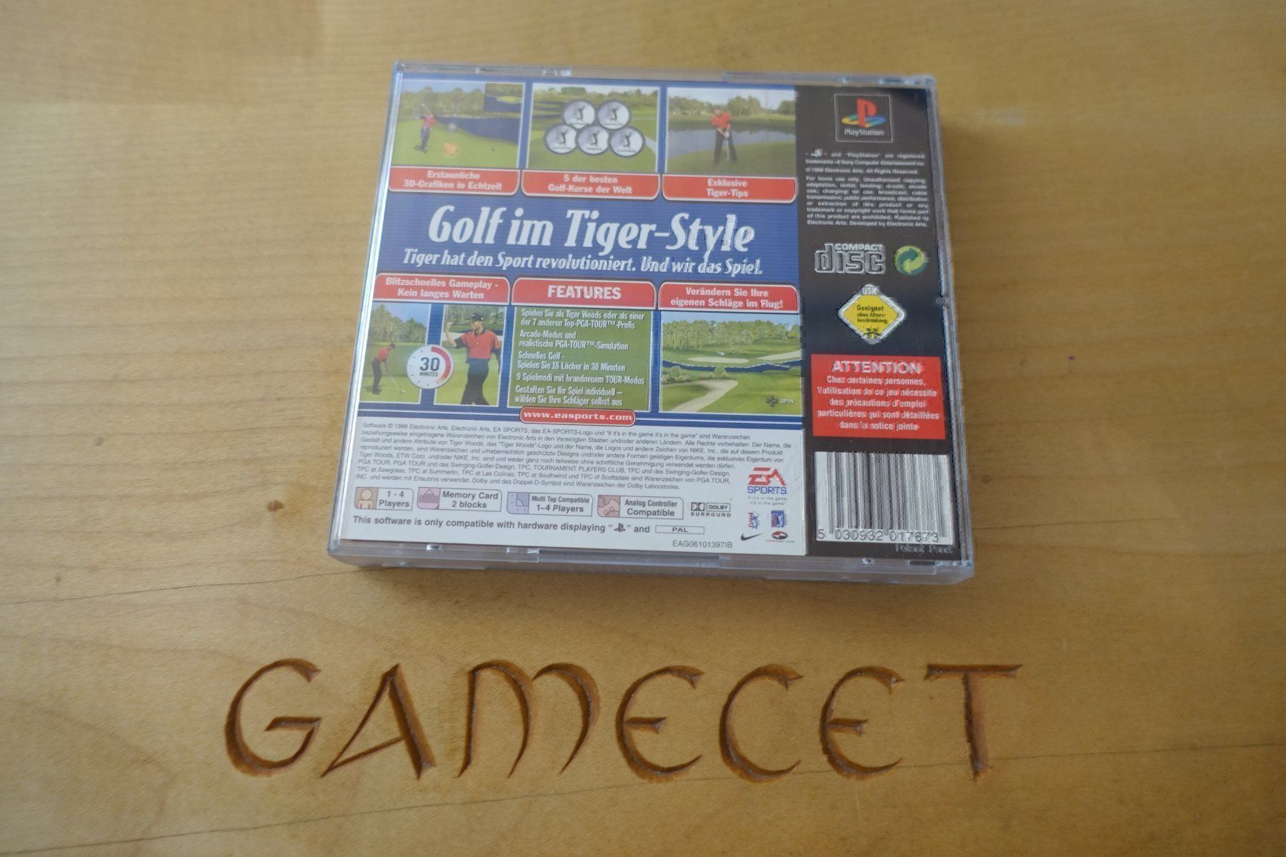 Spiele: Tiger Woods 99 PGA Tour Golf – Gebraucht aus Steinach von Gamecet 2