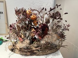 Trockenblumen Gesteck