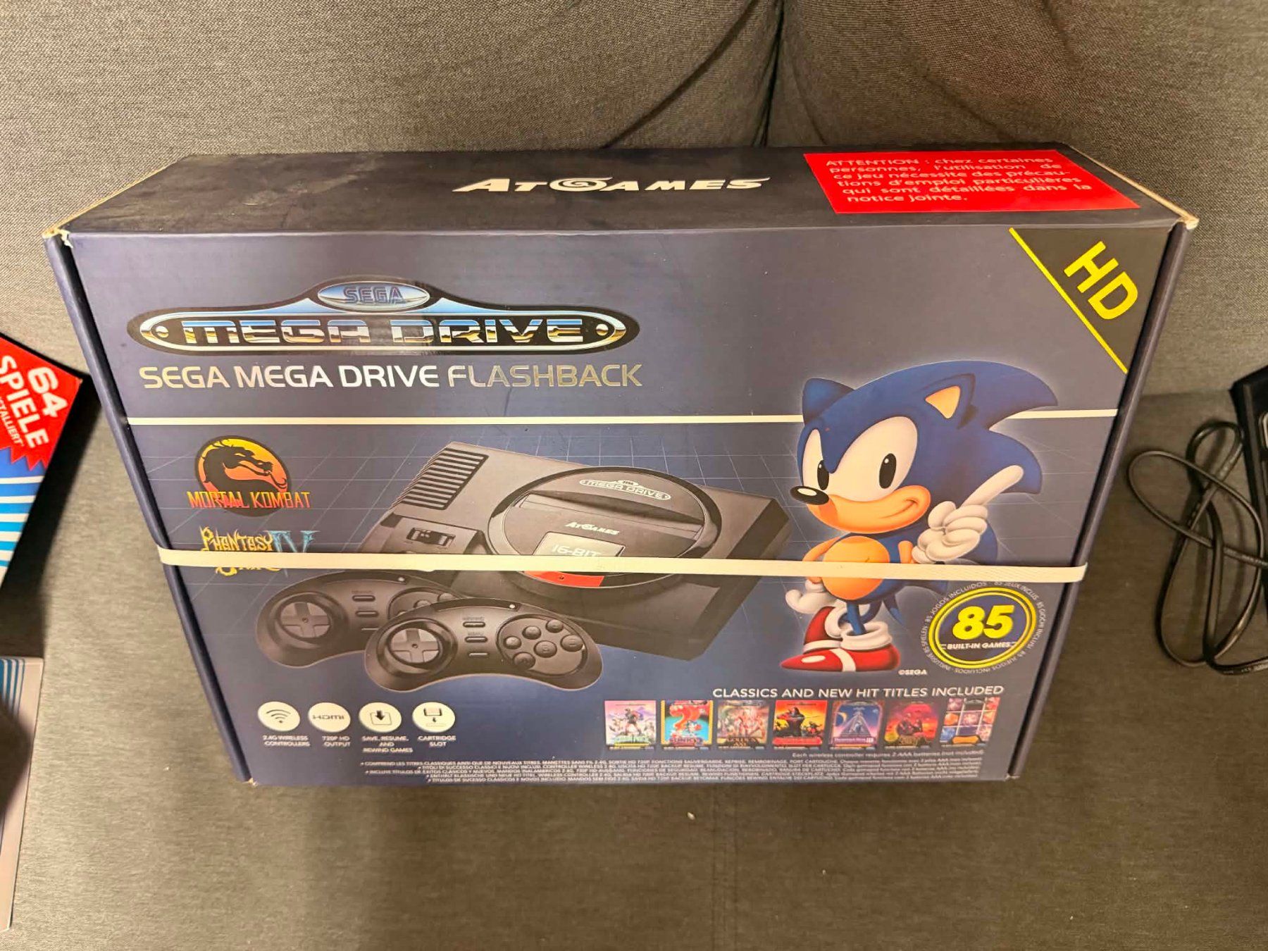 Sega Console: Console Sega Mega Drive FlashBack NEW – Nuovo e nell'imballaggio originale da Giubiasco venduto da Ticinerd