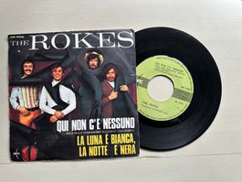 ROKES rare Qui non c'e nessuno  Single Kult Top Beat 60's
