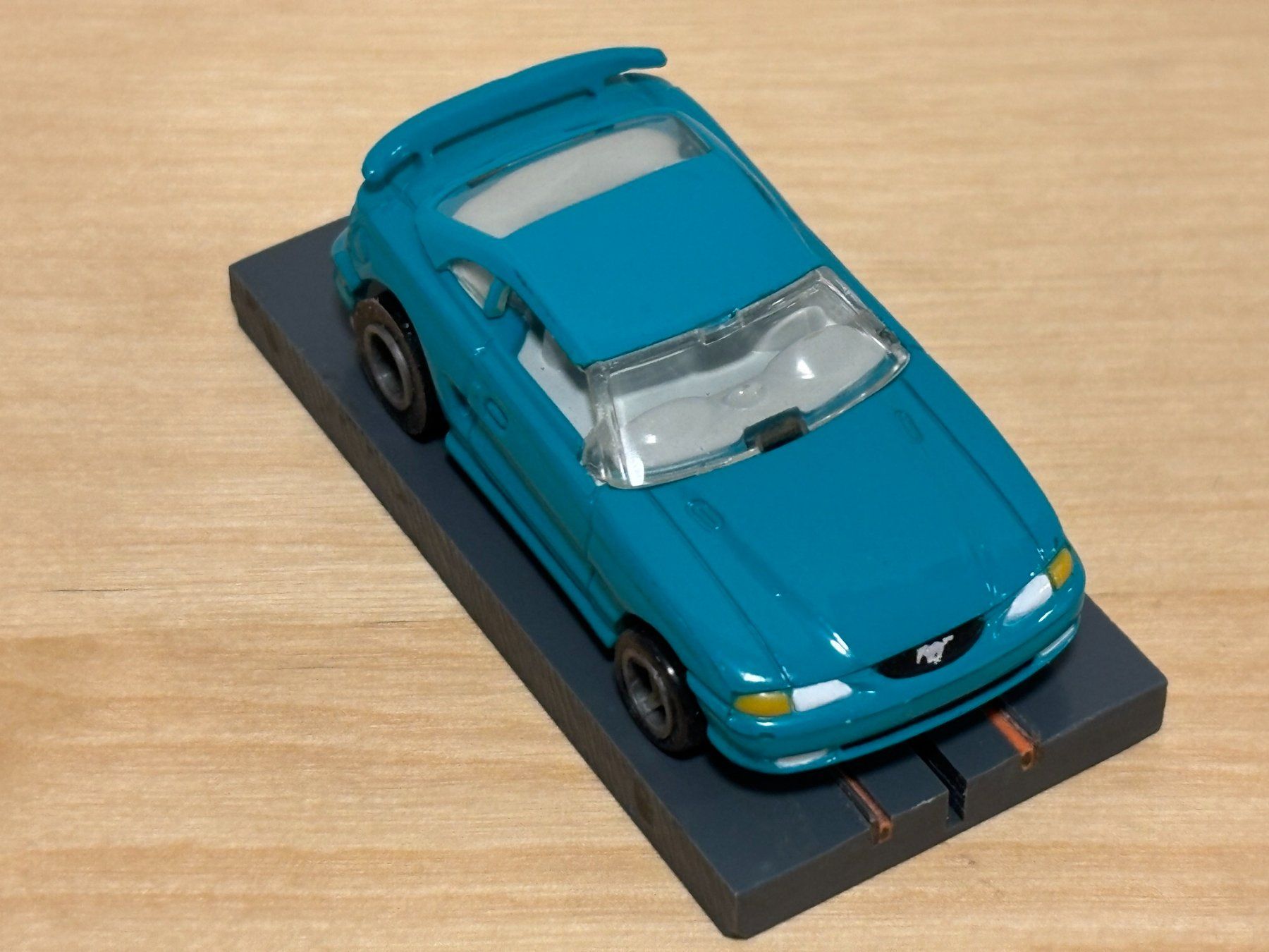 Piste: LifeLike Ford Mustang türkis – Nuovo (secondo la descrizione) da Bülach venduto da h0slotch 6