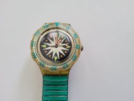 Swatch Uhr, gebraucht, inkl. neuer Batterie
