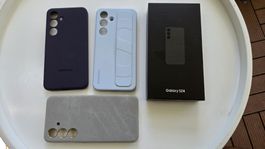 Samsung S24 256GB + Hüllen - Sehr guter Zustand mit Garantie