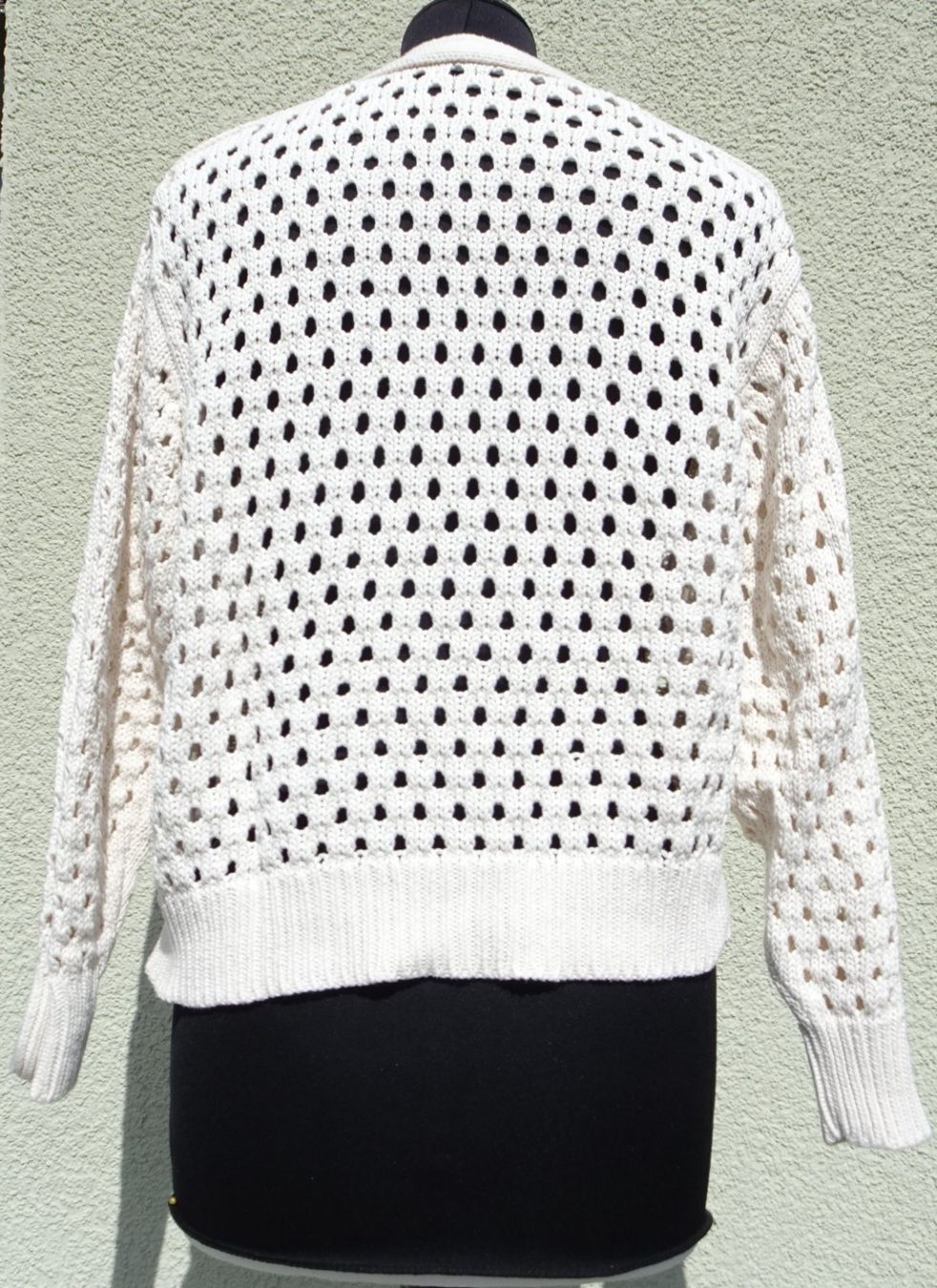 Beldona Giacche: Beldona Strickjacke beige Lochmuster Gr. S/M – Usato da Winterthur venduto da blumeblau77 5