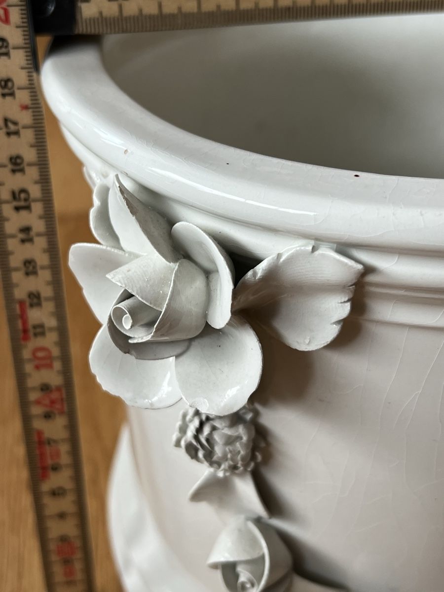 Pentole: Übertopf mit Keramikblumen – Usato da Turbenthal venduto da jjo_p9kr 1