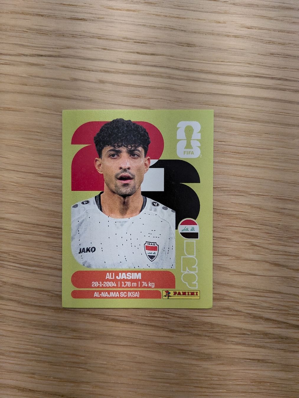 Panini Cartes à collectionner: Panini Bild IRQ 12 – D'occasion à Eschenbach SG par SanFranciscoCalifornia