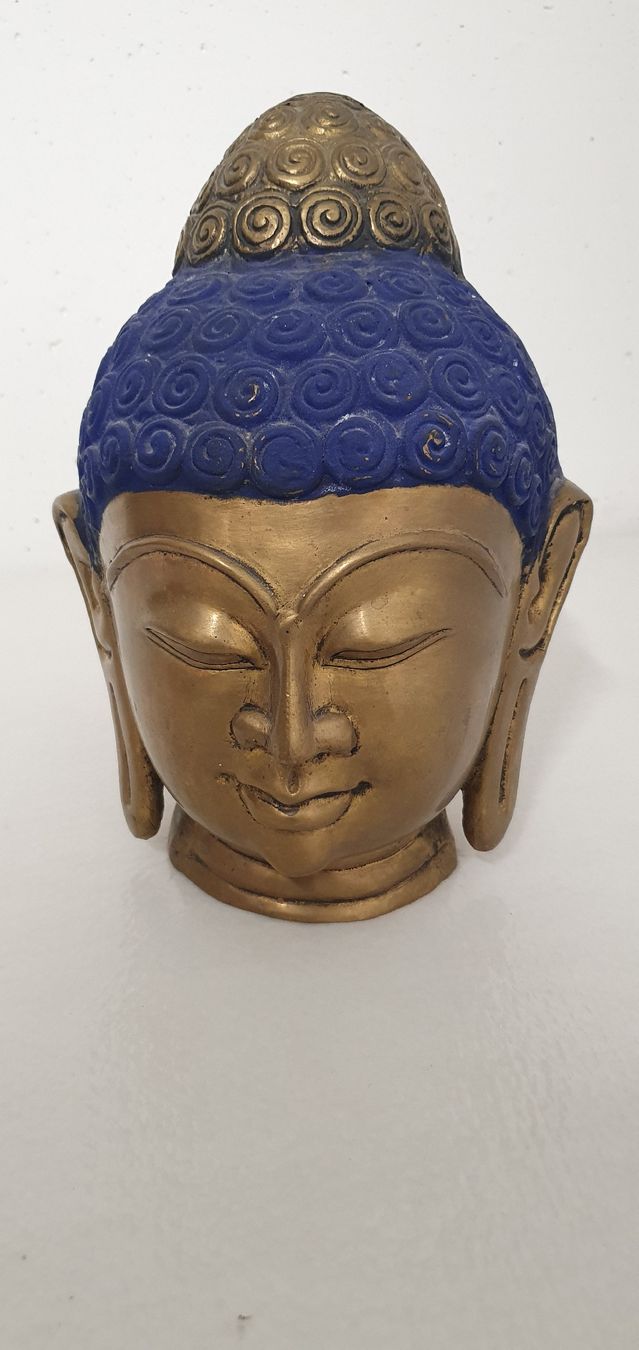 Skulpturen & Statuen: Buddah  Kopf Statue Bronce – Gebraucht aus Greppen von hploetscher 5