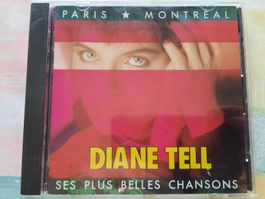 CD Diane Tell - Paris - Montréal - Ses plus belles chansons