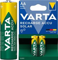 AA Solar Akku 800mAh NiMH – 6er Set HR6
