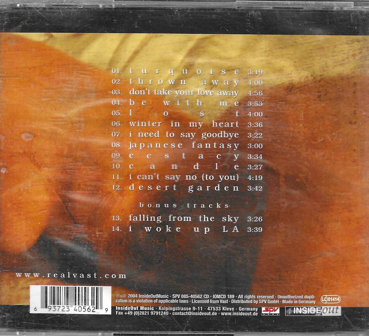 CDs: Vast - Nude – Gebraucht aus Savagnier von Ne2065 1