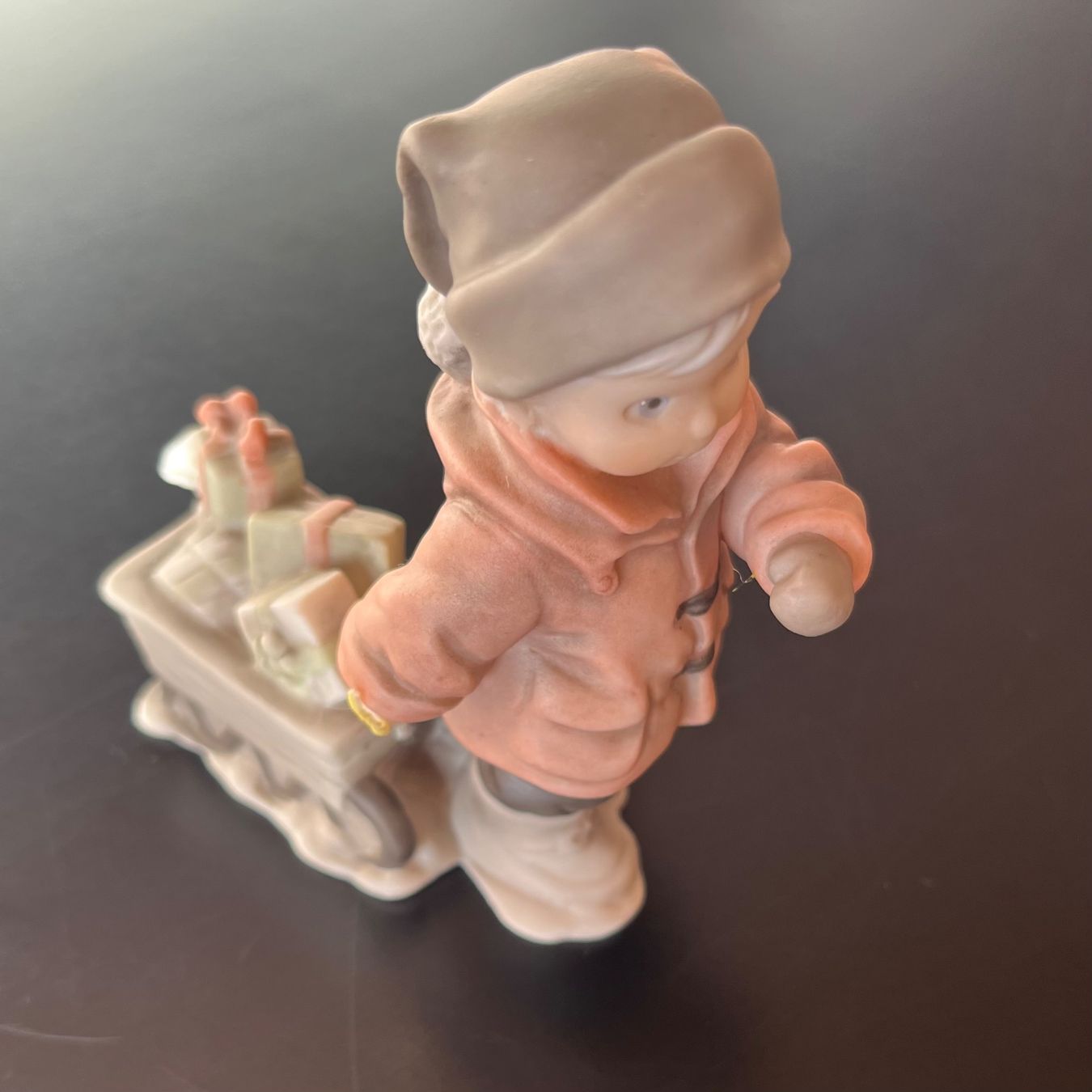 Statuette: Kim Anderson Figur Mädchen mit Schlitten – Nuovo (secondo la descrizione) da Schwyz venduto da rs-trend 1