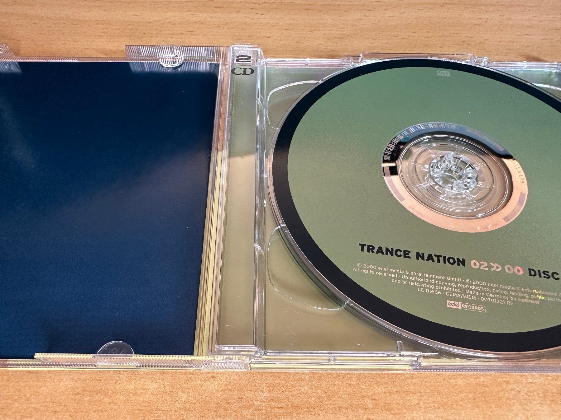 CD: Various – Trance Nation 02 >> 00 - 2 CD – Usato da Rikon im Tösstal venduto da Alpenmutz 4