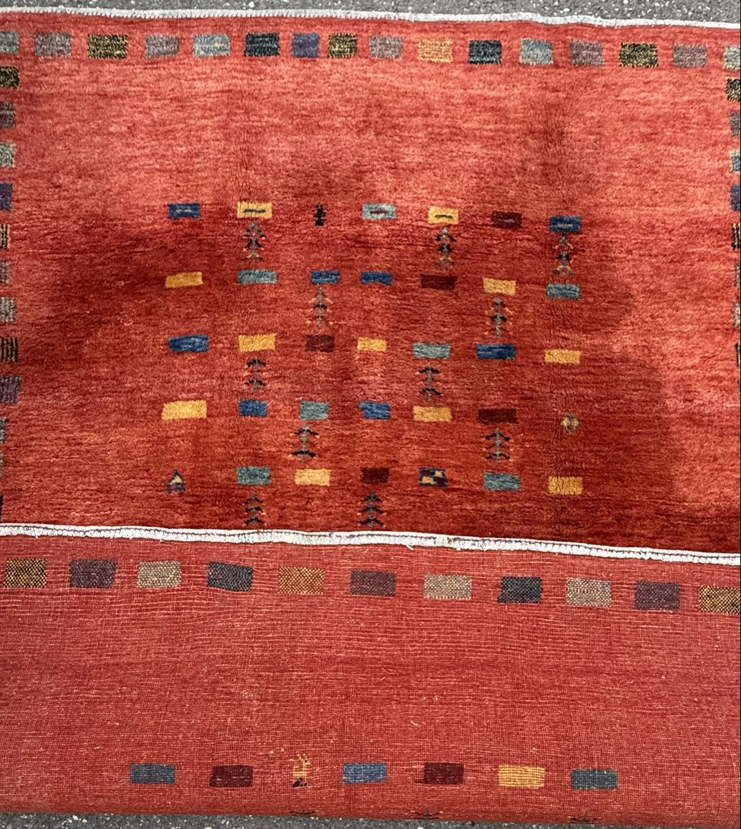 Gabbeh Teppiche: Wunderschöner Perserteppich Gabbeh 184x145.cm – Gebraucht aus Sempach von Star7 3