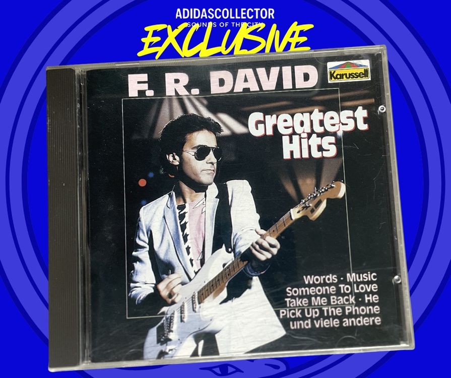 F. R. David - Greatest Hits CD Synth Pop 80s Classic Top rar (Gebraucht ...