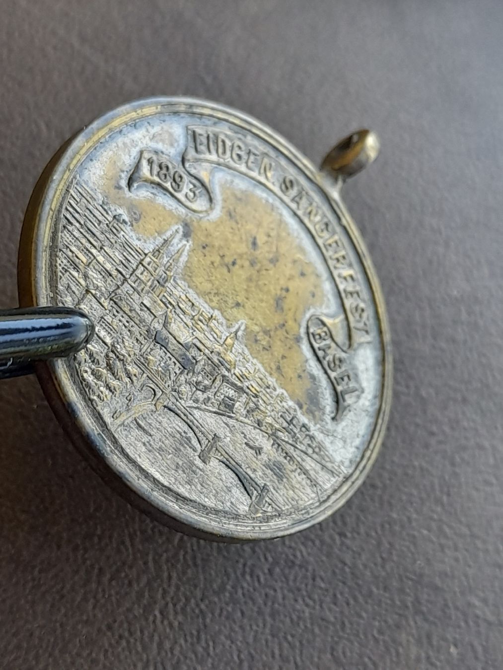 Médailles: Medaille 1893 Basel Eidgen Sängerfest – D'occasion à Basel par Basel_20 4