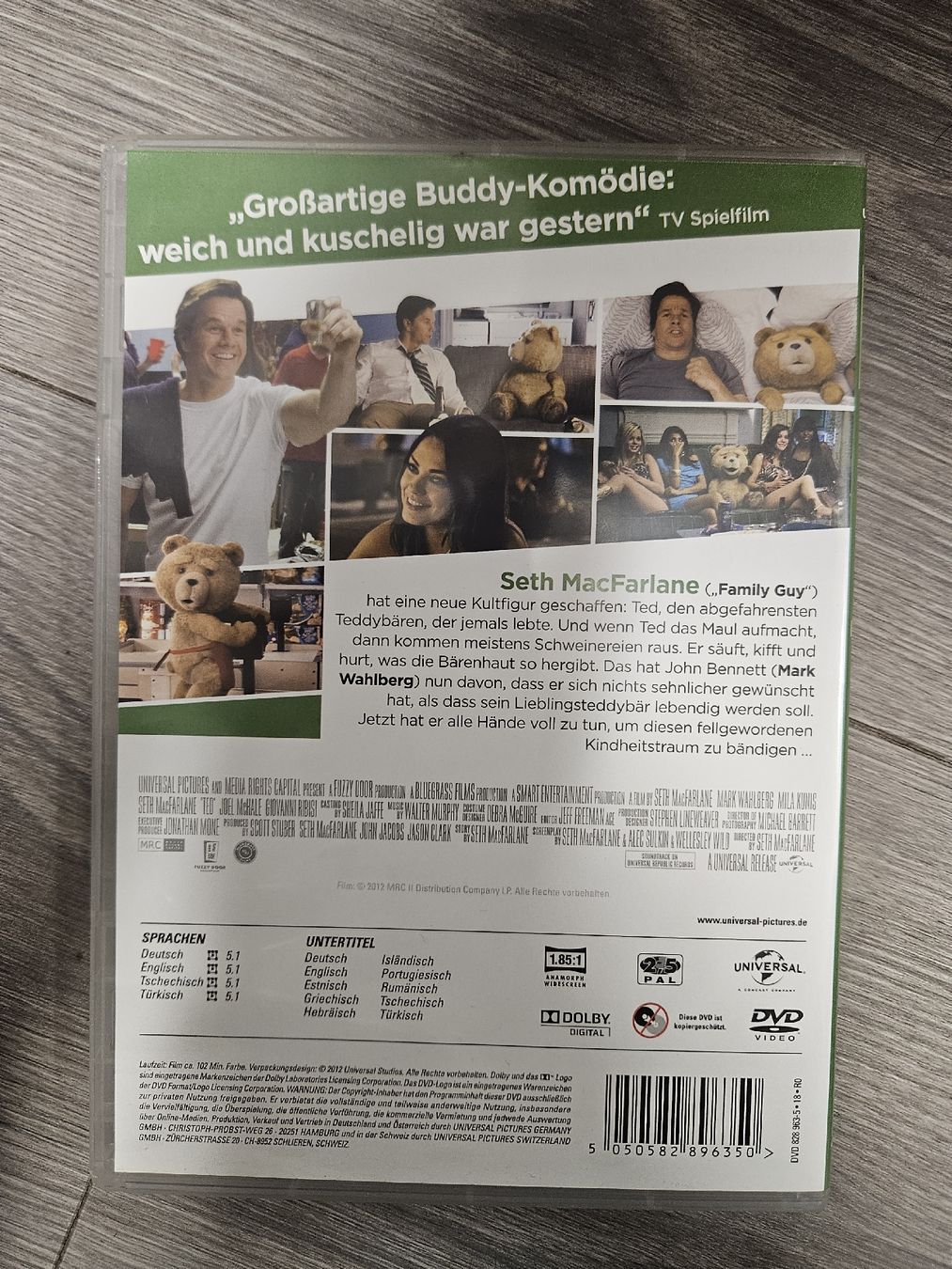 Alle DVDs: DVD Ted – Gebraucht aus Reinach AG von Irina_g00 1