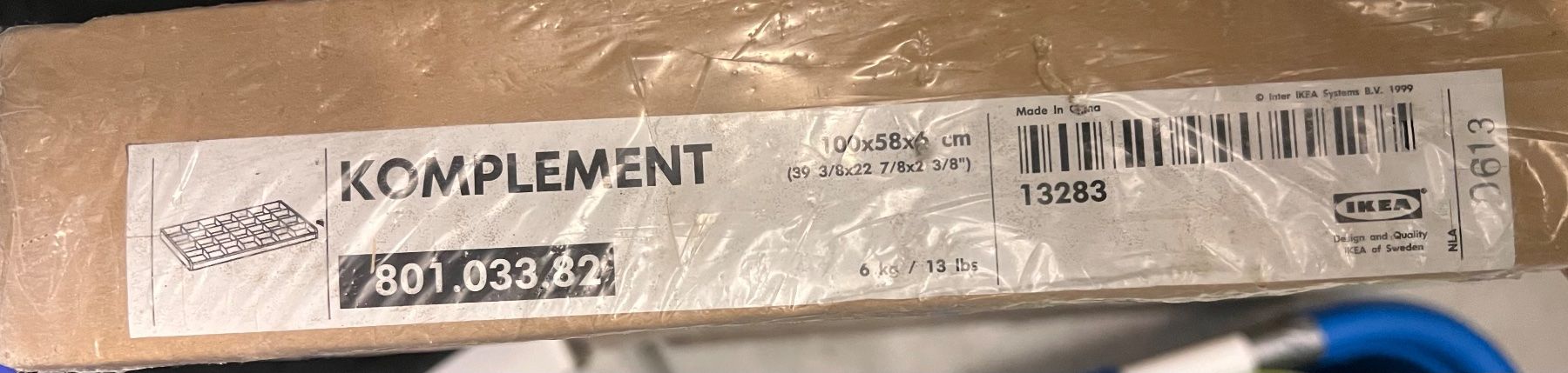 Ikea Armadi: IKEA Komplement Schublade 100x58cm - Neu originalverpack! – Nuovo e nell'imballaggio originale da Kriens venduto da pas_lnq5