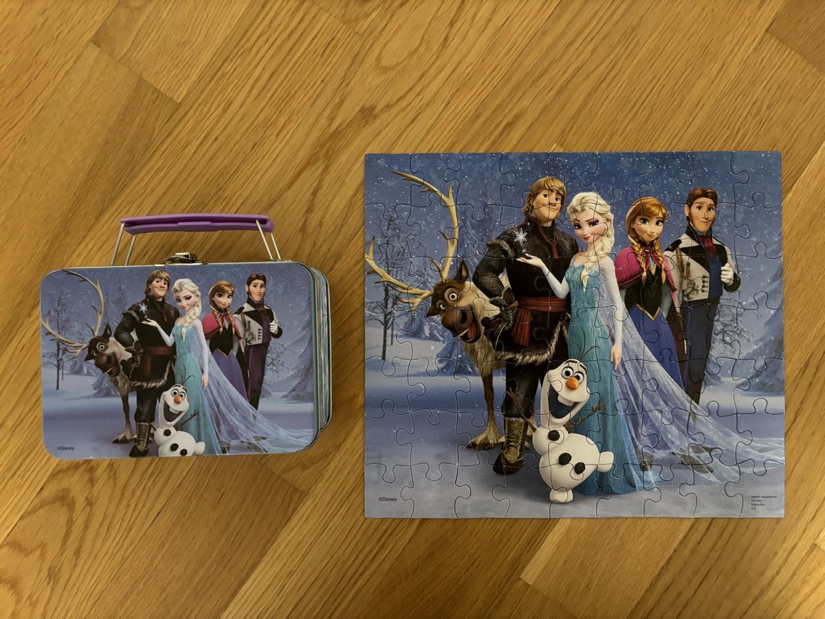 Disney Puzzle: Frozen Puzzle in mini Koffer – Usato da Würenlos venduto da sue_wp8k