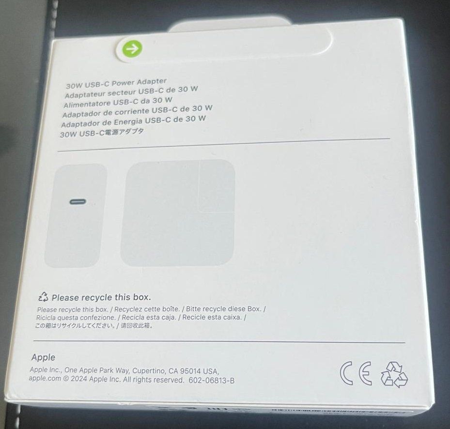 Apple Laufwerke & Adapter: 30W USB‑C Power Adapter – Neu und originalverpackt aus Egnach von planus 1