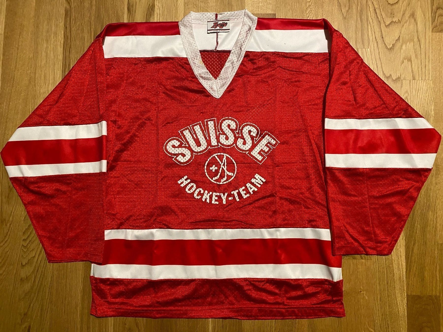 SCHWEIZ NATI TRIKOT SUISSE MAILLOT HOCKEY YVETTE SMALL (Neuf (Voir