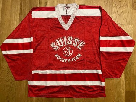 SCHWEIZ NATI TRIKOT SUISSE MAILLOT HOCKEY YVETTE SMALL