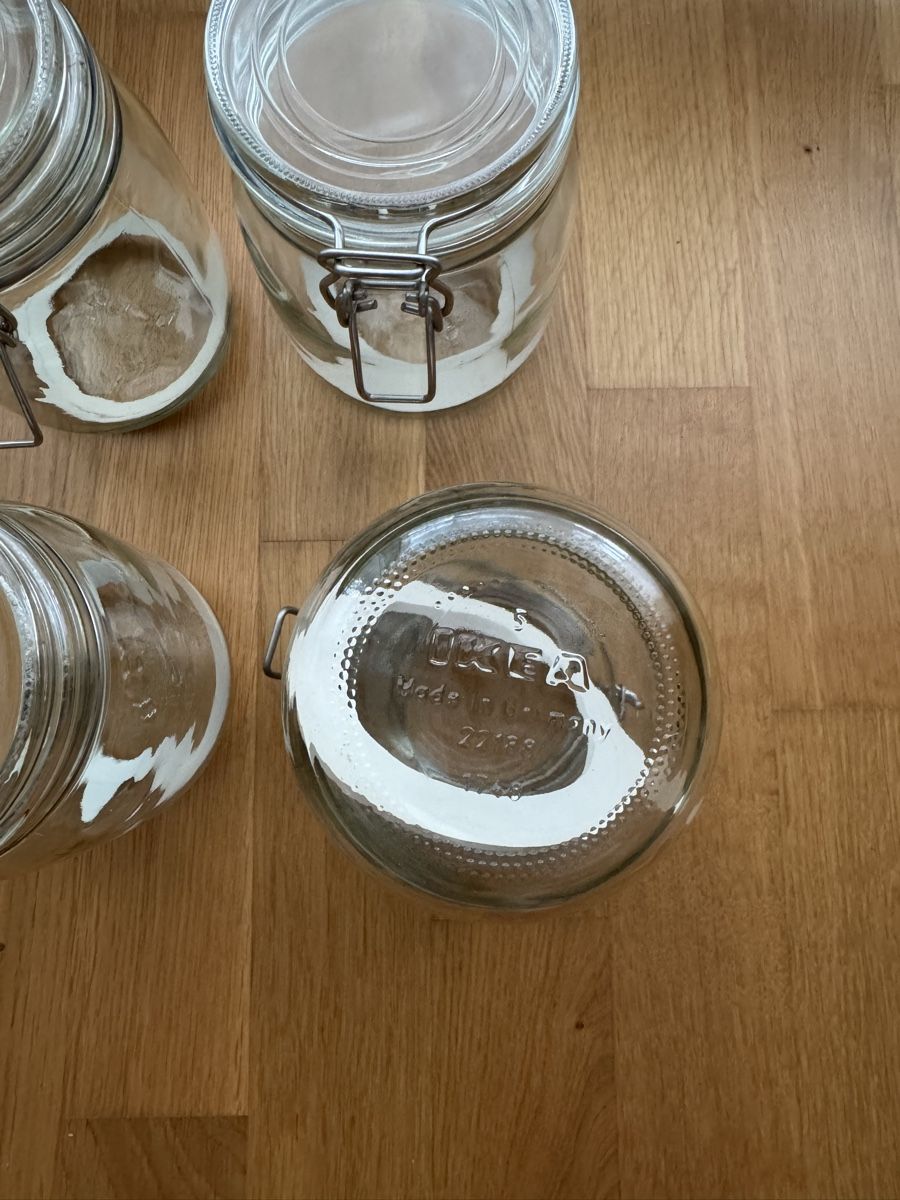 Ikea Contenitori & Simili: 4er Set 1l Vorratsgläser IKEA KORKEN – Usato da Luzern venduto da sandra-meier 1