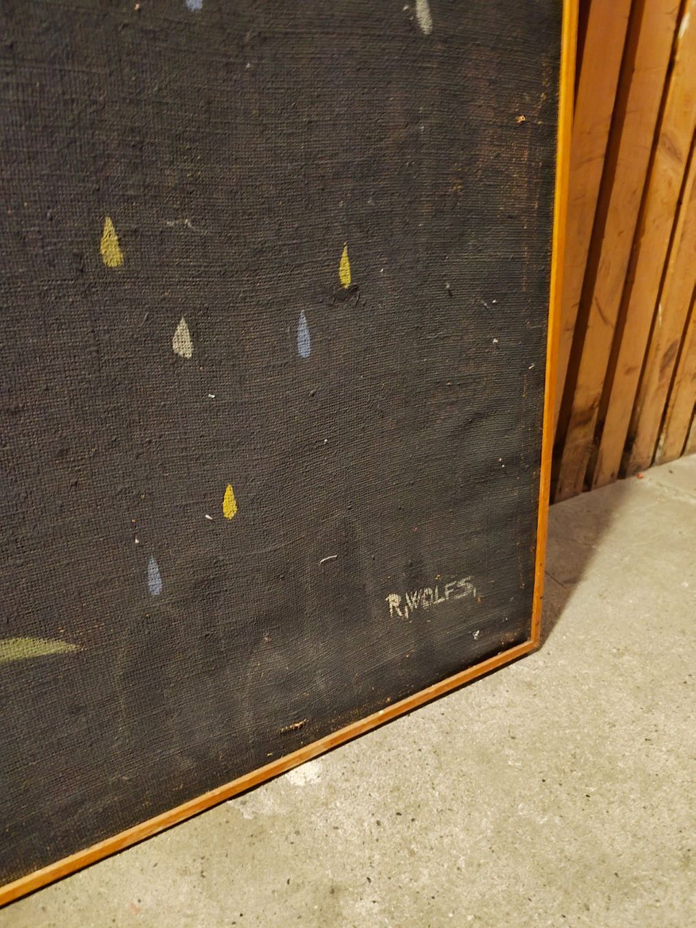 Gemälde: Grande peinture sur toile – Gebraucht aus Montreux von LeVintage33 2