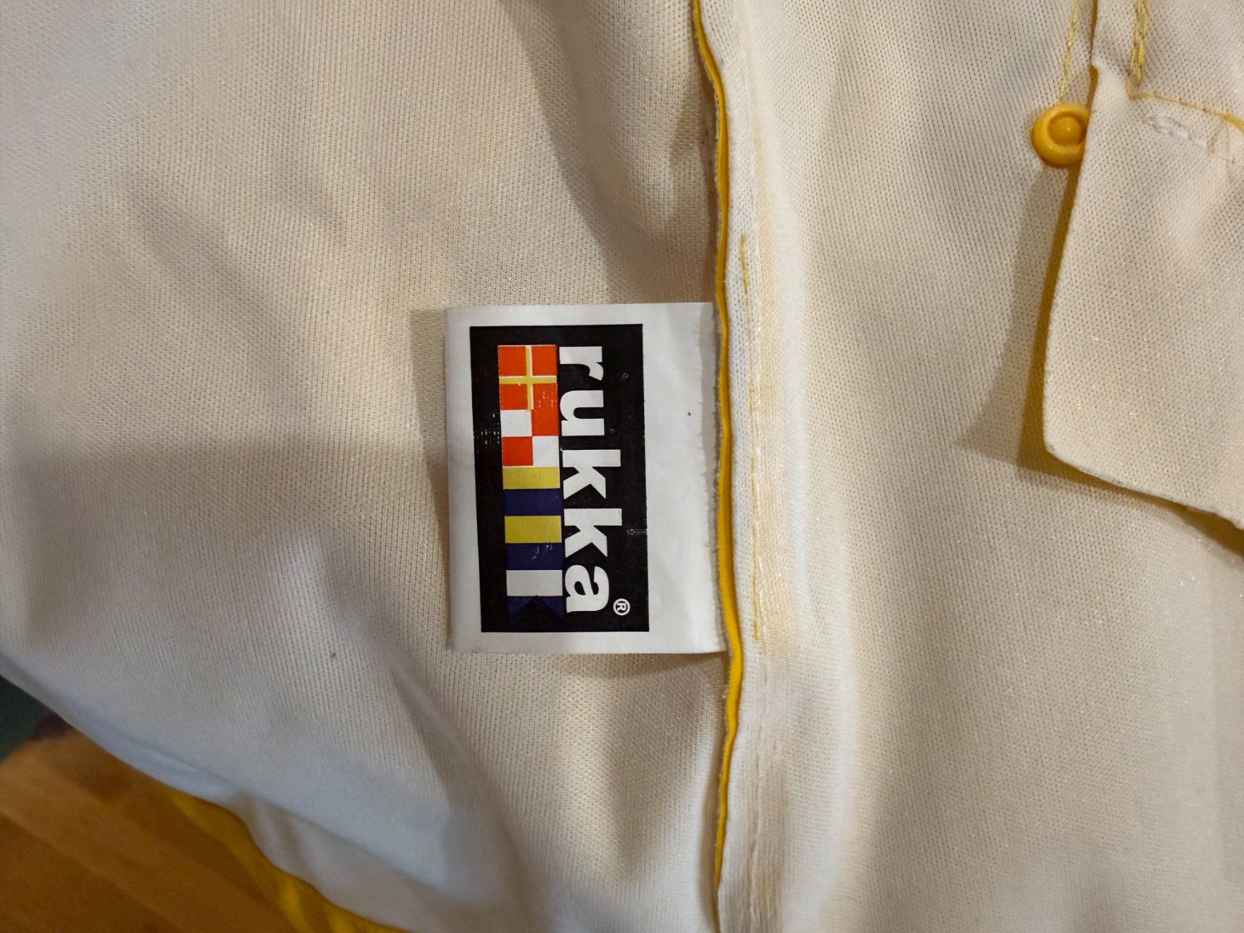 Rukka Giacche: Rukka Yellow Raincoat – Size S – Usato da Wädenswil venduto da alekons 5