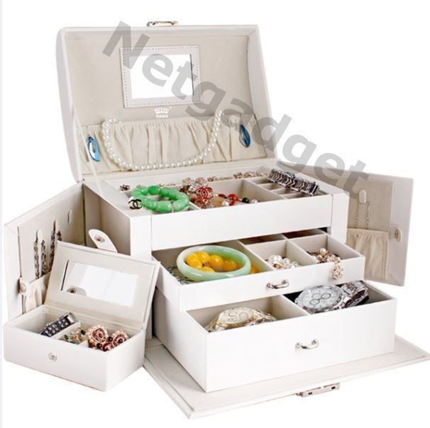 Schmuckkästen: Deluxe Schmuckkoffer - Schmuckkasten – Neu und originalverpackt aus Yverdon-les-Bains von Netgadget 1