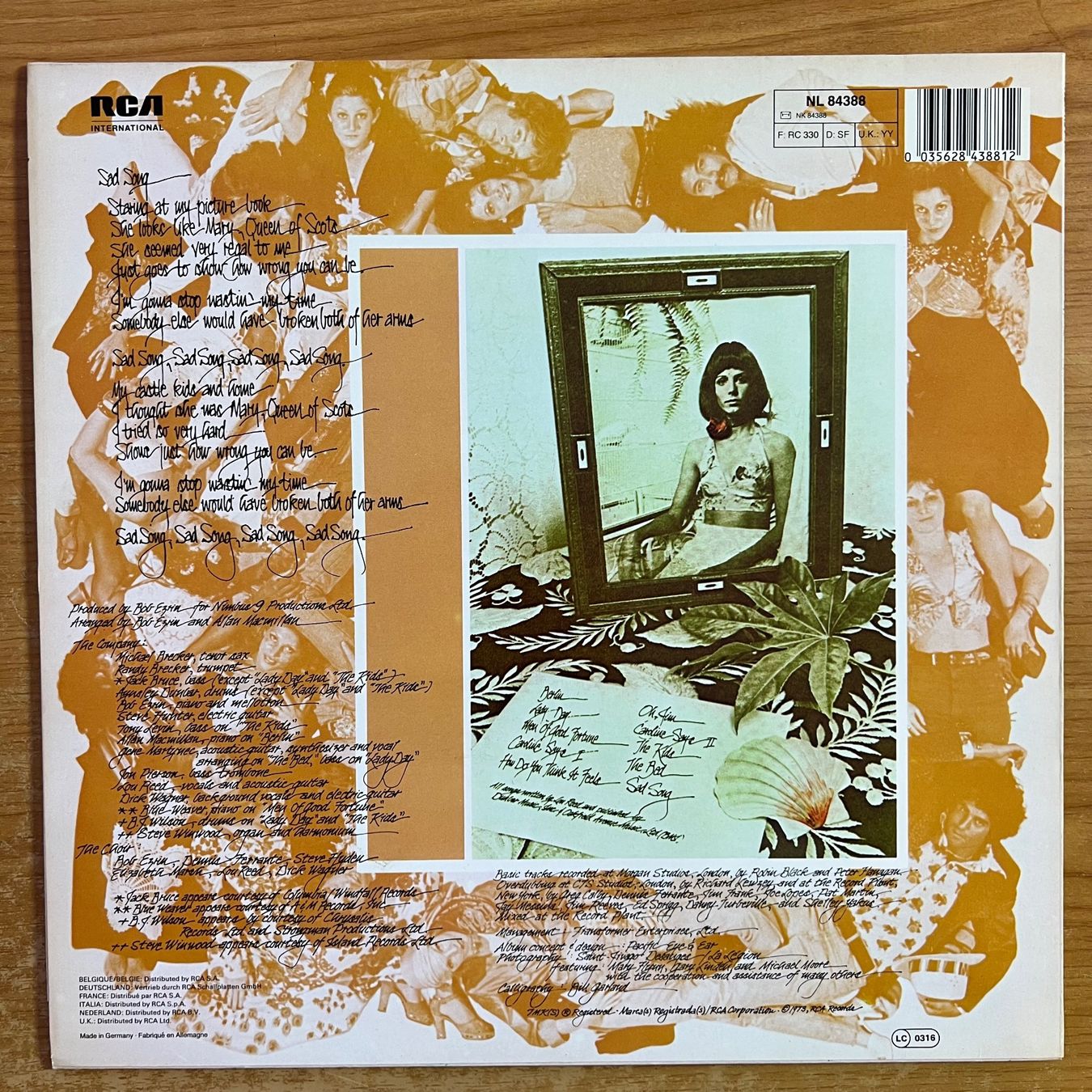 Vinyles: Lou Reed - Berlin / D-Press. 1985 - TOP – D'occasion à Gais par soundcave57 3