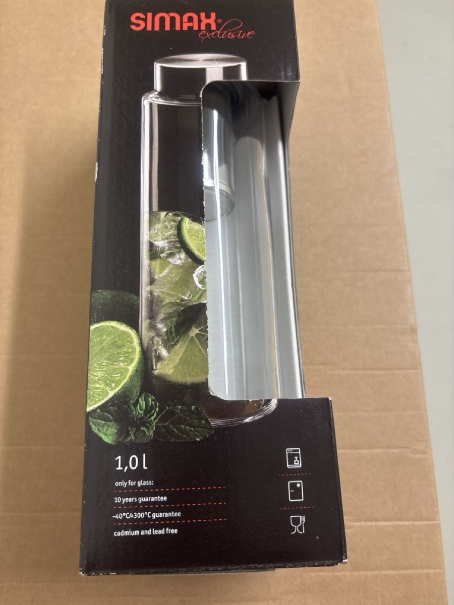 Borracce & Thermos: Simax Glasflasche mit Teesieb - Ideal für Eistee Nr.9 – Nuovo e nell'imballaggio originale da Wallisellen venduto da ASZT 3