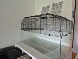 Nagerkäfig Rennmaus, Hamster 114x55 cm