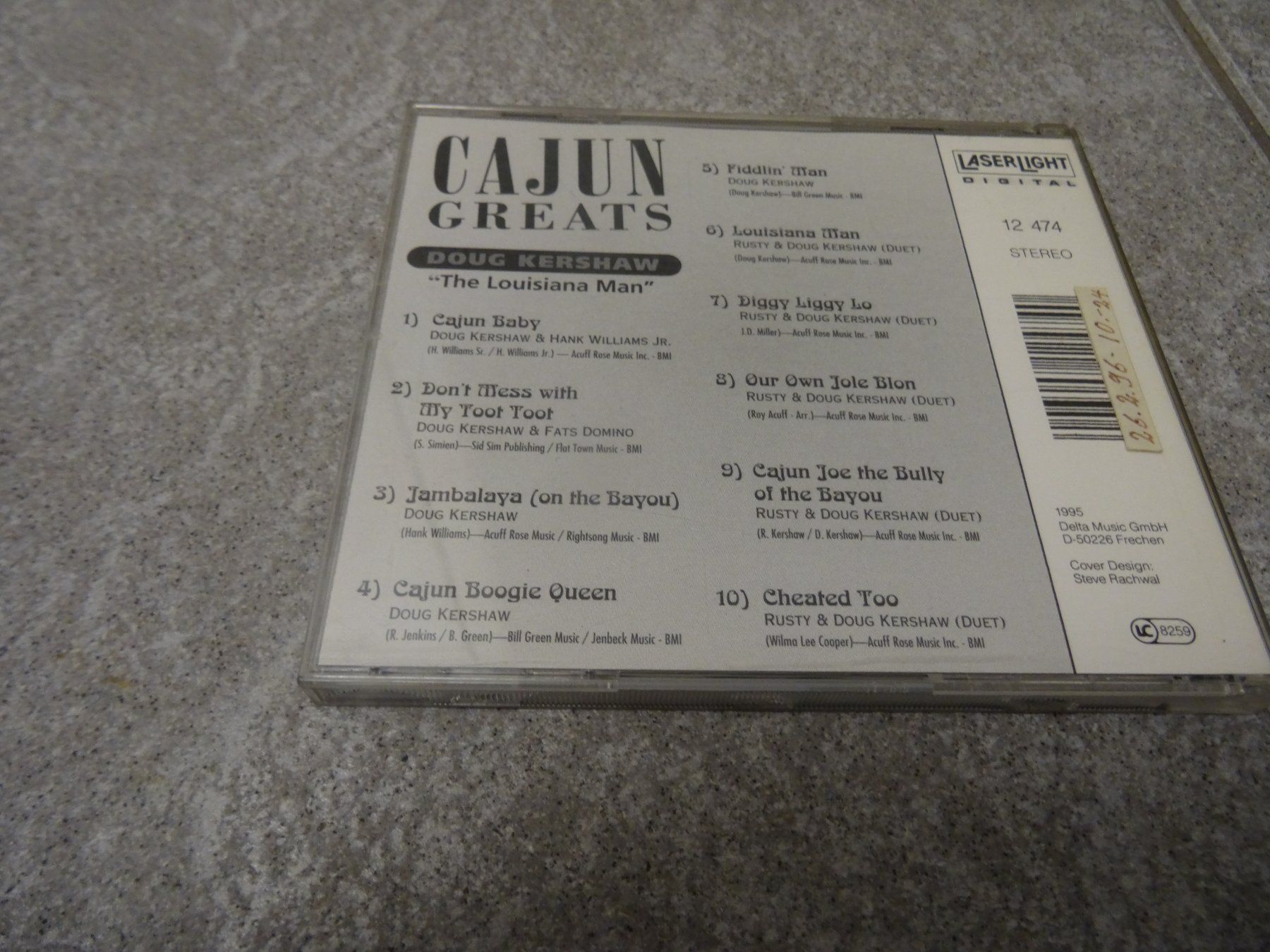 CD: Cajun Greats - Doug Kershaw CD – Usato da Olten venduto da Disc-Ausverkauf 1