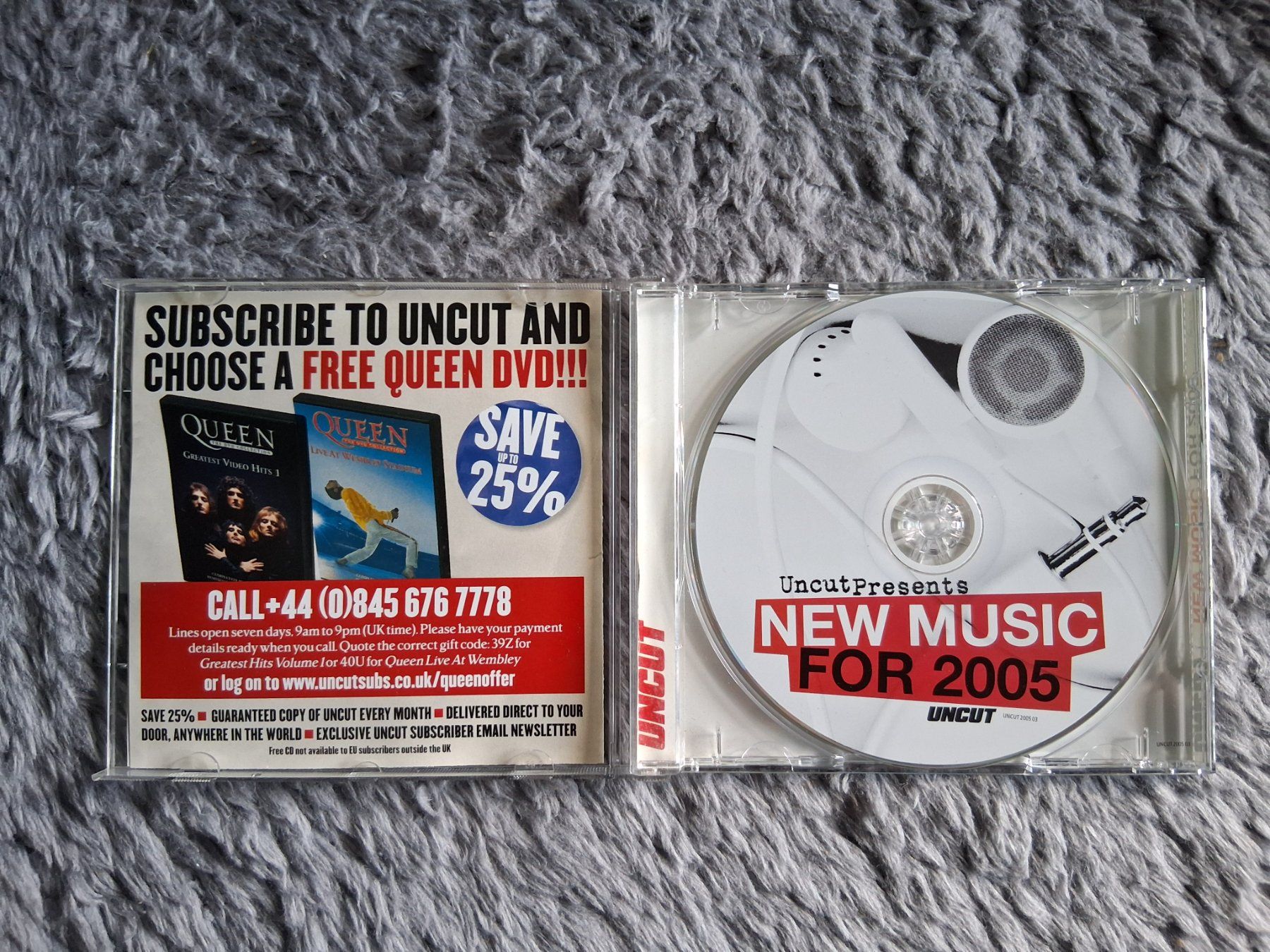 CDs: UNCUT PRESENTS NEW MUSIC FOR 2005    CD – Gebraucht aus Wetzikon ZH von Ramones01 2