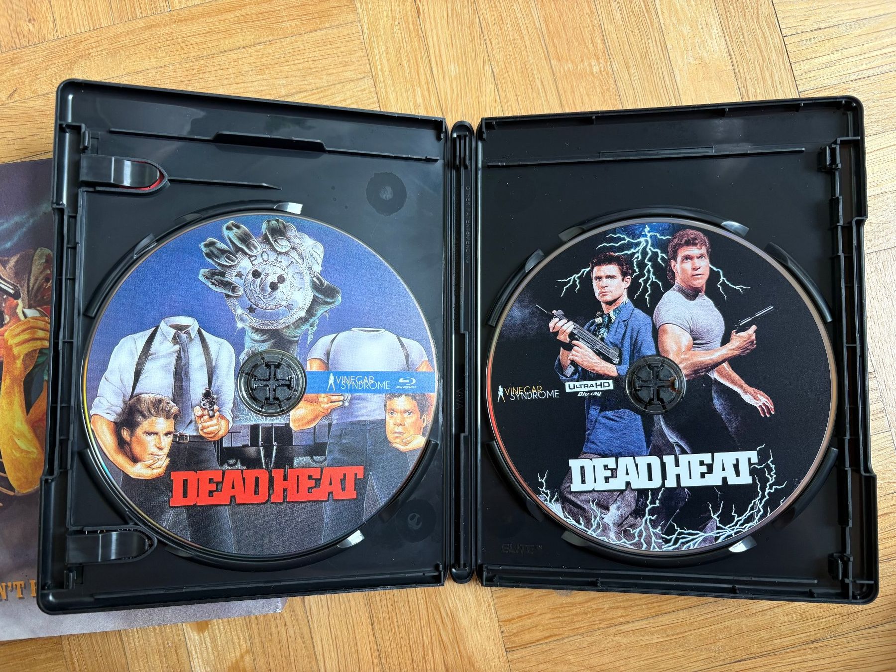 Tutti i DVDs: Dead Heat - mit Slipcover - 4K UHD + Blu-ray – Nuovo (secondo la descrizione) da Zürich venduto da Malcom 1