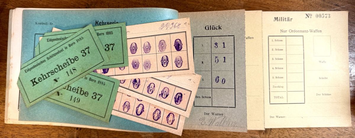 Livres: Schiessbüchlein Wileroltigen 1919 – D'occasion à Bern par felberunderground 3