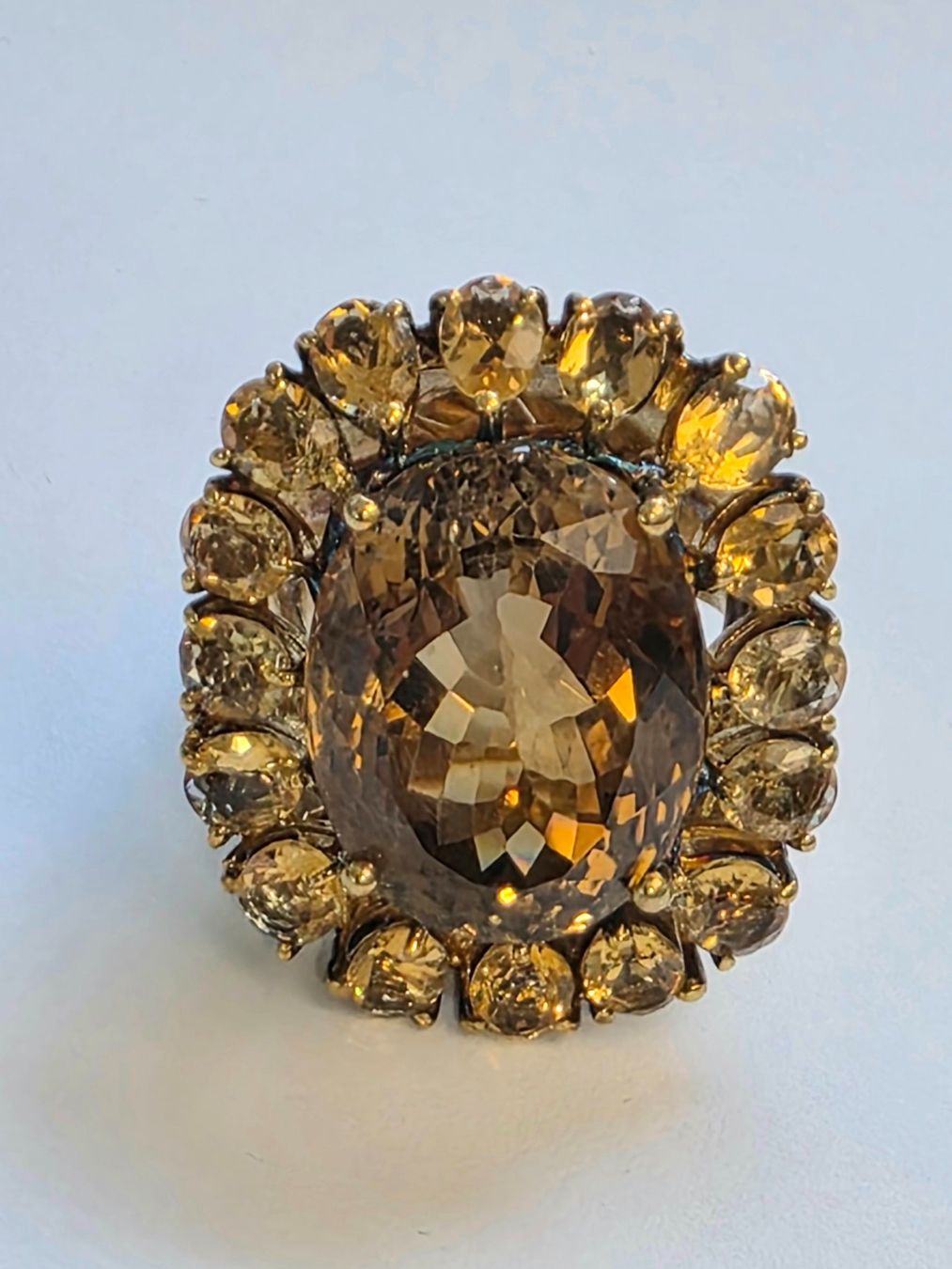 Bagues: Voll Citrin Fingerring – Neuf (Voir description) à Zürich par Benedikt21 4