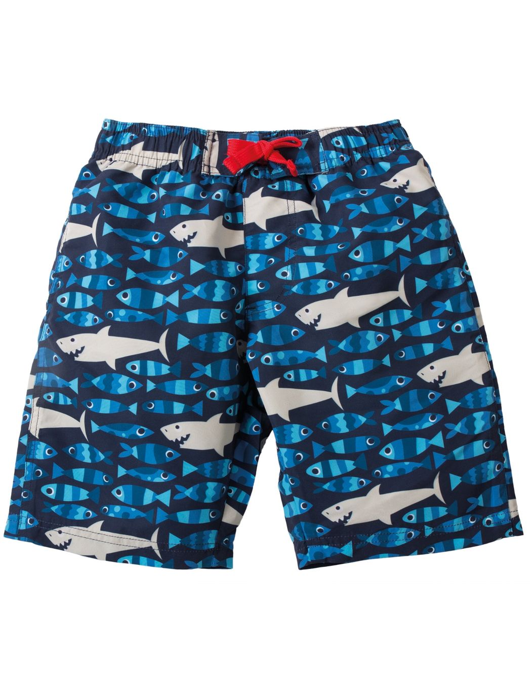 Frugi Pantaloni: Frugi Badehose Kinder Grösse 122/128 Hai-Muster – Nuovo e nell'imballaggio originale da Adliswil venduto da tchest007