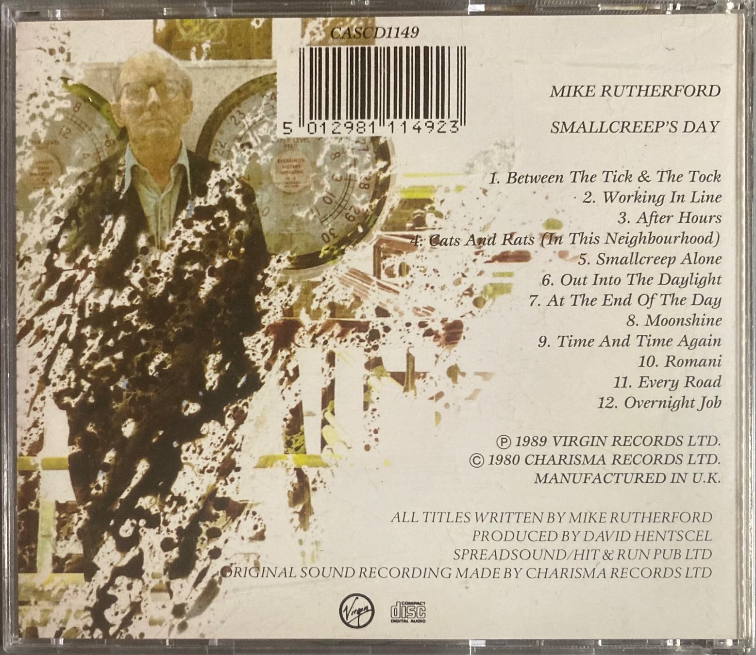 CDs: MIKE RUTHEFORD - SMALLCREEP'S DAY – D'occasion à Poliez-Pittet par Newtown-Records 1