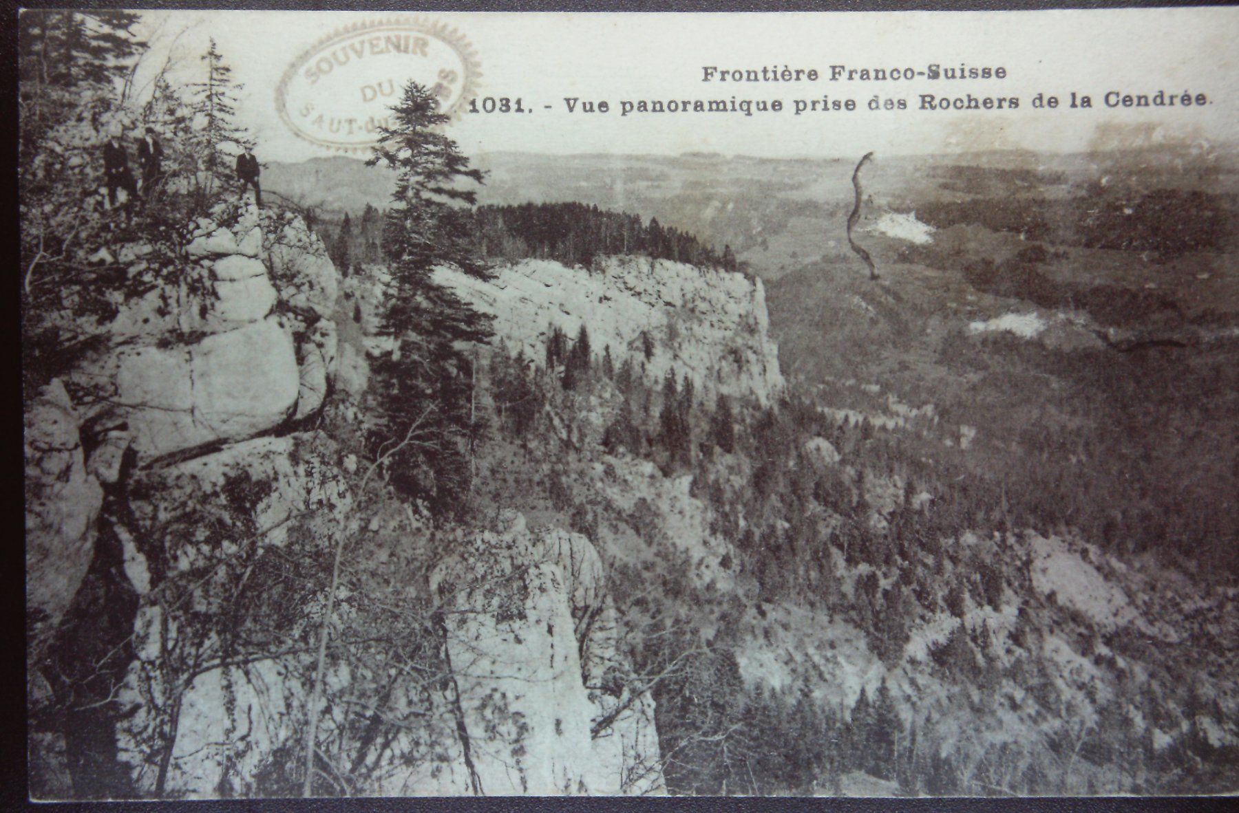 Cartoline postali: Le belvédère de la Cendré sur le Doubs – Usato da Le Locle venduto da Roger46