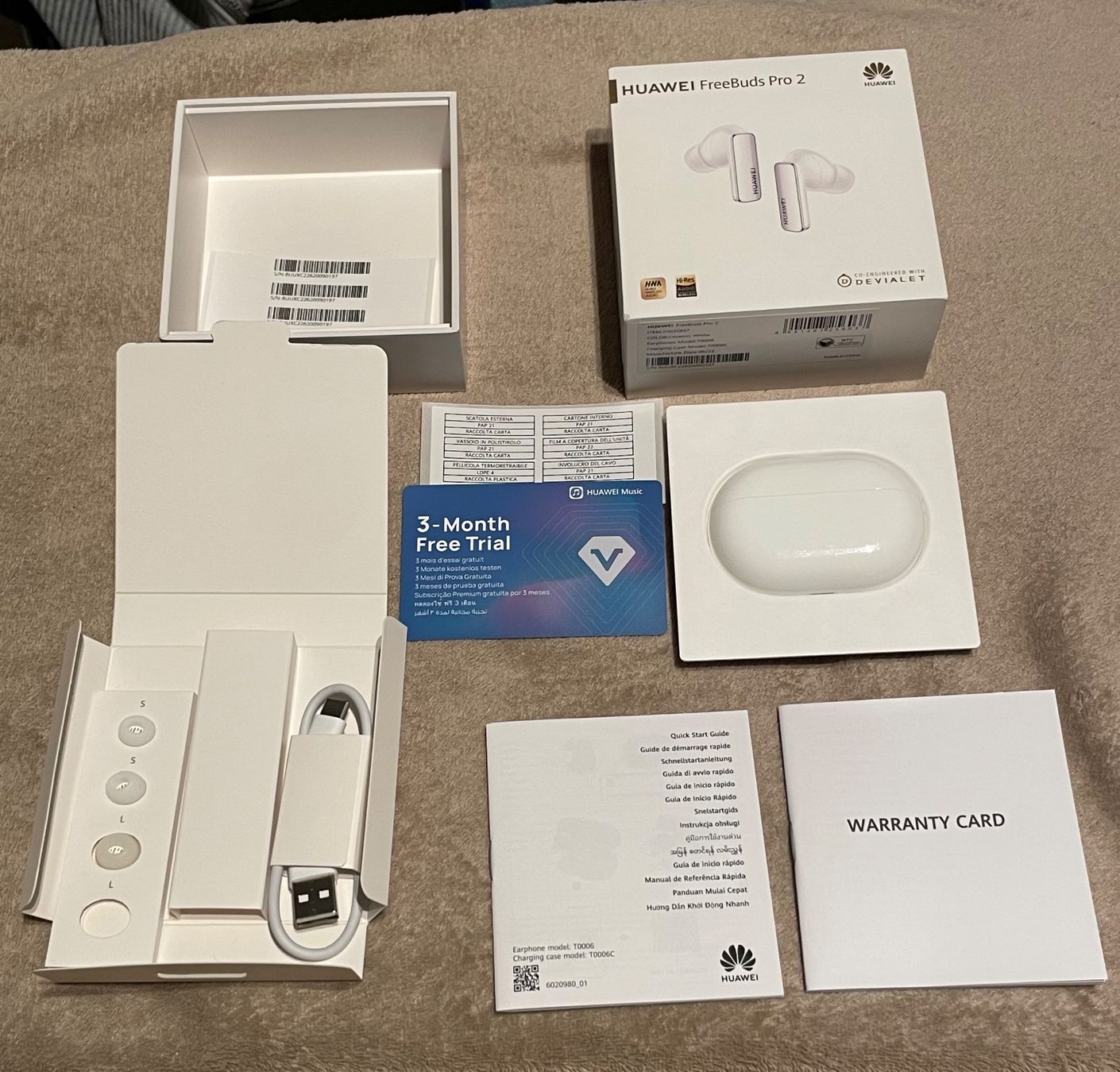 Huawei Cuffie: Huawei FreeBuds Pro 2 Weiss – Usato da Niederwangen BE venduto da m_s13 3
