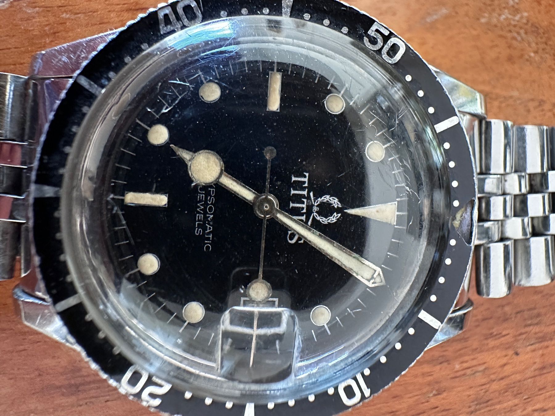 Orologi: Vintage Titus Calypsomatic Diver – Usato da Olten venduto da Apriprod 4
