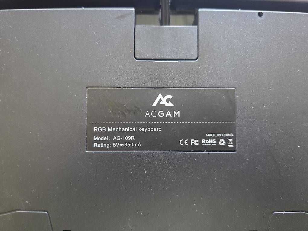 Tastaturen: ACGAM AG-109R keyboard – Gebraucht aus Greifensee von misterixi 1
