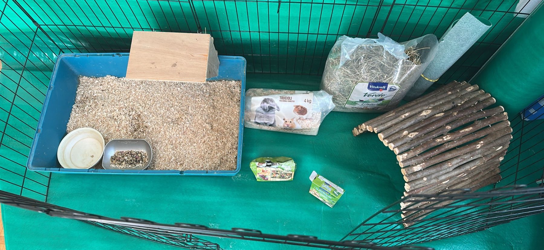 Käfige, Transport & Sicherheit: Enclos + accessoires pour Lapin ou chiots – Gebraucht aus La Tour-de-Peilz von fredy039